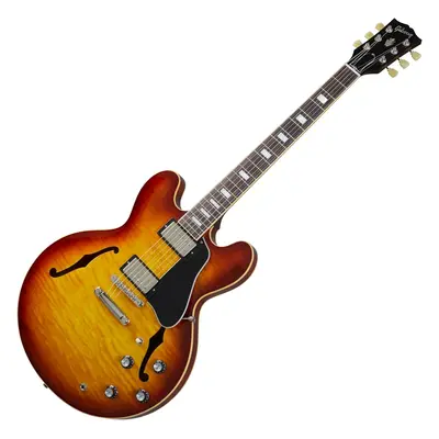 Gibson ES-335 Figured Iced Tea Félakusztikus - jazz-gitár