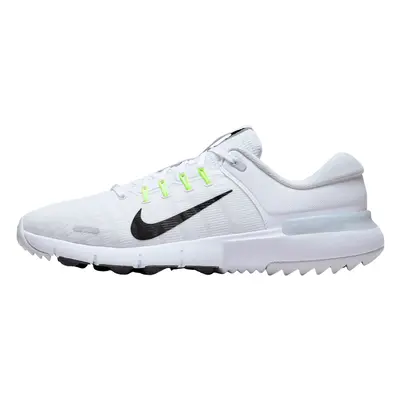 Nike Free Unisex White/Black/Pure Platinum/Wolf Grey Férfi golfcipők