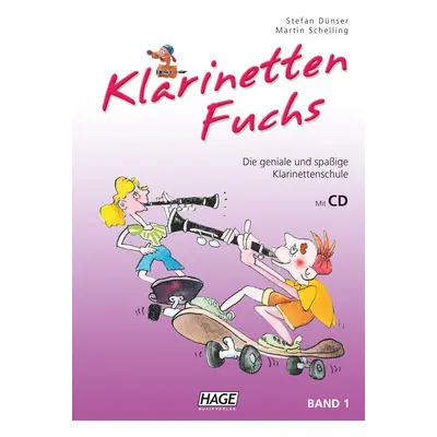 HAGE Musikverlag Clarinet Fox Volume with CD Kották