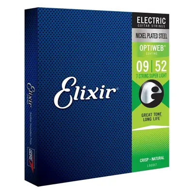 Elixir Optiweb Super Light 7-String Elektromos gitárhúrok