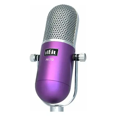 Heil Sound PR77DP Purple Podcast mikrofon