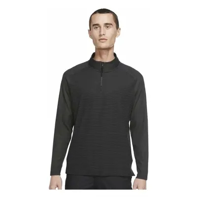 Nike Dri-Fit ADV Vapor Mens Half-Zip Black/Dark Smoke Grey/Black Rövid ujjú póló