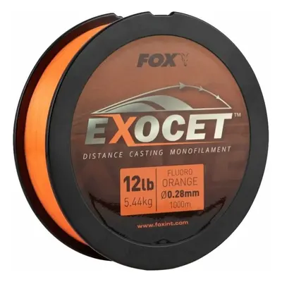 Fox Fishing Exocet Fluoro Mono Fluoro Orange 0,30 mm m 6,5 kg Zsinór