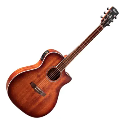 Cort GA-MEDX-OP-M Brown Sunburst Elektroakusztikus gitár