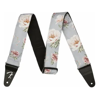 Fender Floral Strap Textil gitár heveder Gray