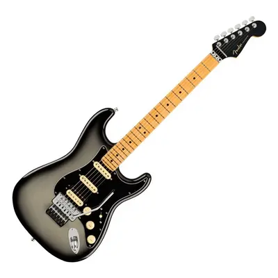 Fender Ultra Luxe Stratocaster FR HSS MN Silverburst Elektromos gitár