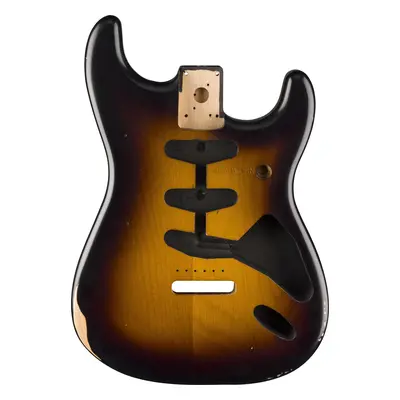 Fender Road Worn 50's Stratocaster SSS Alder 2-Tone Sunburst Gitár test