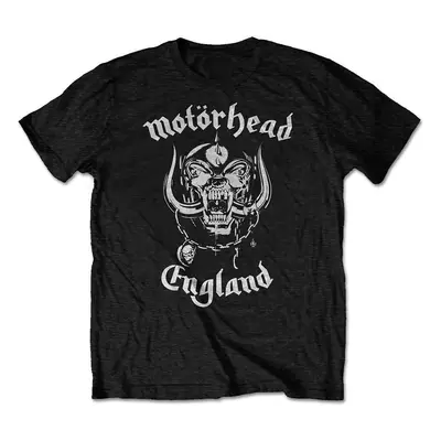 Motörhead Ing Unisex Tee England Black