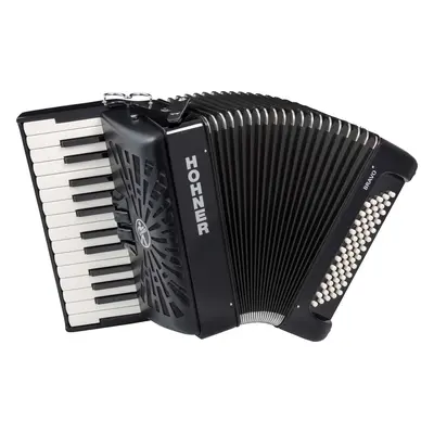 Hohner Bravo II Billentyűs harmonika Black