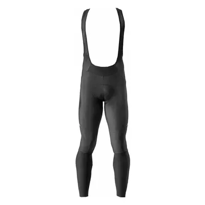 Castelli Velocissimo Bib Tight Black/Silver Reflex Nadrág kerékpározáshoz