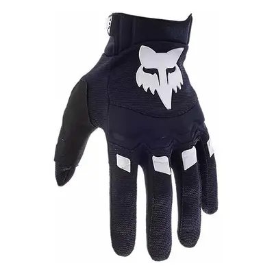 FOX Dirtpaw Gloves Black/White Motoros kesztyűk