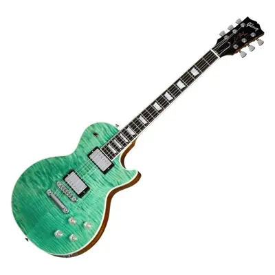 Gibson Les Paul Modern Figured SeaFoam Green Elektromos gitár