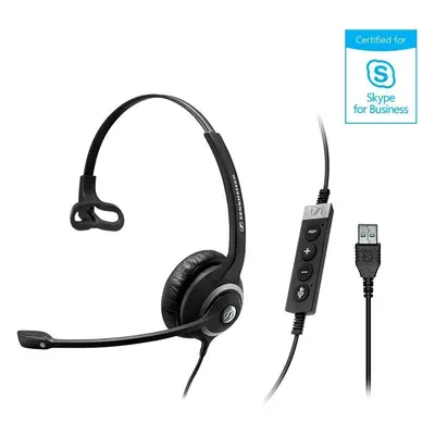 Sennheiser SC USB MS II Black Irodai fejhallgatók