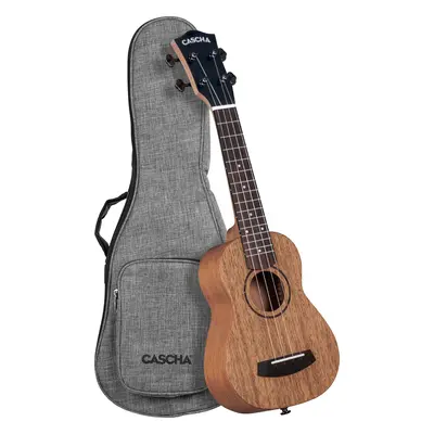 Cascha Ukulele Mahogany Solid Natural Szoprán ukulele