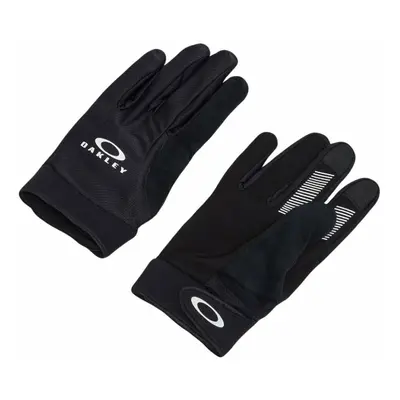 Oakley All Mountain MTB Glove Black/White Kesztyű kerékpározáshoz