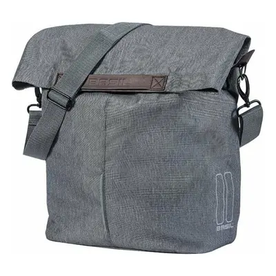 Basil City Shopper Kerékpáros utazótáska Grey Melee - L