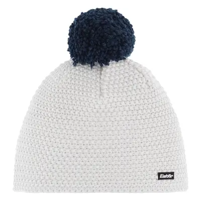 Eisbär Jamie Pompon Beanie White/Dark Cobalt Téli sapka