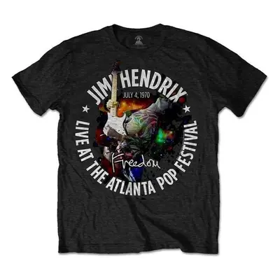 Jimi Hendrix Ing Atlanta Pop Festival Unisex Black