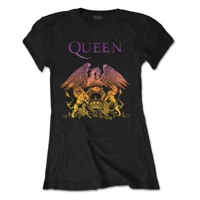 Queen Ing Gradient Crest Womens Black