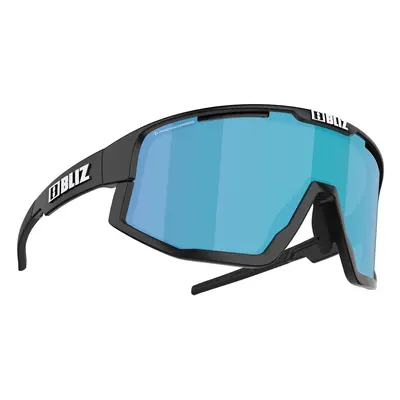 Bliz Vision 52101-13P Matt Black/Shiny Black Jawbone/Nano Optics Photochromic Brown w Blue Multi