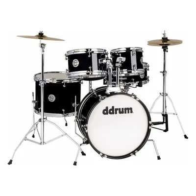 DDRUM D1 Jr 5-Piece Complete Drum Kit Midnight Black Gyermek dob