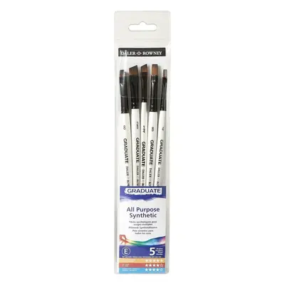 Daler Rowney Graduate Multi-Technique Brush Synthetic Ecsetkészlet db