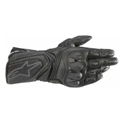 Alpinestars SP-8 V3 Leather Gloves Black/Black Motoros kesztyűk