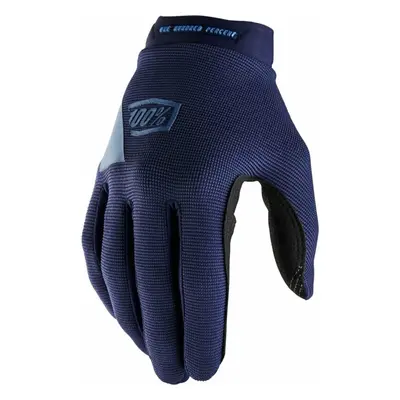 100% Ridecamp Womens Gloves Navy/Slate Kesztyű kerékpározáshoz