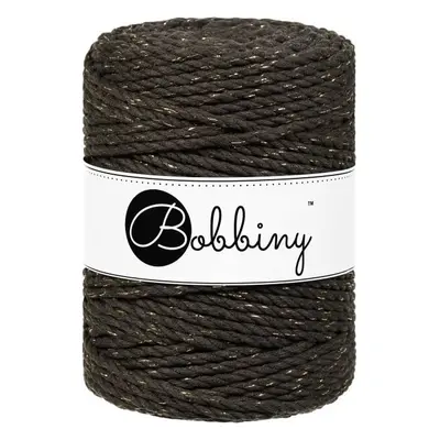 Bobbiny 3PLY Macrame Rope mm m Golden Espresso Zsinór