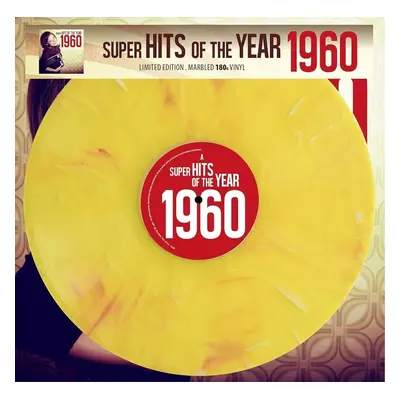 Various Artists - Super Hits Of The Year (Limited Edition) (Numbered) (Yellow Marbled Coloured) 