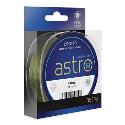 Delphin Astro Green 0,27 mm m lbs Fonott zsinór