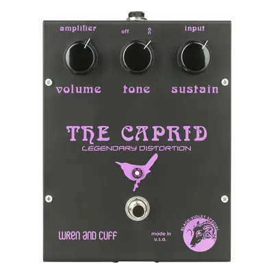 Wren and Cuff Caprid OG Black-Violet Fuzz Gitáreffekt