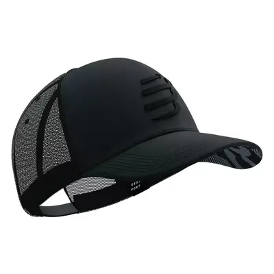 Compressport Trucker Black/Black Reflective Sapka