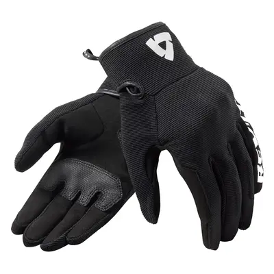 Rev'it! Gloves Access Ladies Black/White Motoros kesztyűk