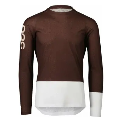 POC MTB Pure LS Dzsörzi Axinite Brown/Hydrogen White