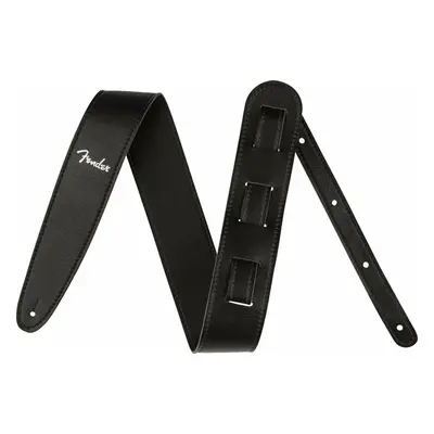 Fender Vegan Leather Strap 2.5'' Gitárszíj Black