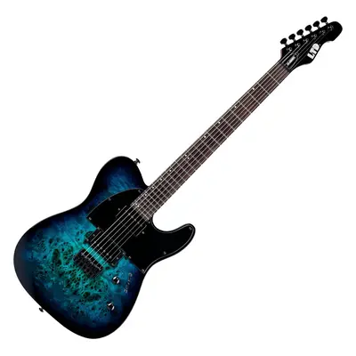 ESP LTD TE-200DX Blue Burst Elektromos gitár