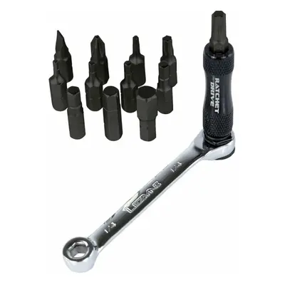 Lezyne Ratchet Kit Fekete/Nikkel Villáskulcs