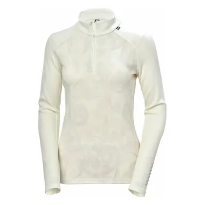 Helly Hansen W Lifa Merino Midweight 2-in-1 Graphic Half-zip Off White Rosemaling Termikus fehér