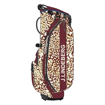 J.Lindeberg Play Stand Bag Print Stand Bag Glitch Leo Lime