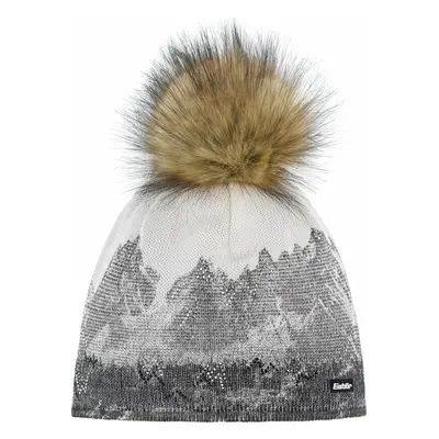 Eisbär Draw Lux Crystal Beanie Black/White/Beige Téli sapka