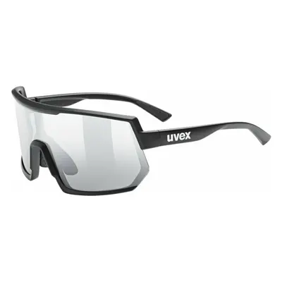 UVEX Sportstyle V Black Matt/Red/Variomatic Smoke Kerékpáros szemüveg