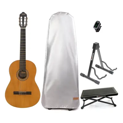 Valencia VC204 SET Antique Natural Klasszikus gitár