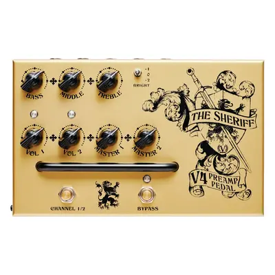 Victory Amplifiers V4 Sheriff Preamp Rackes gitárerősítők és előfokok