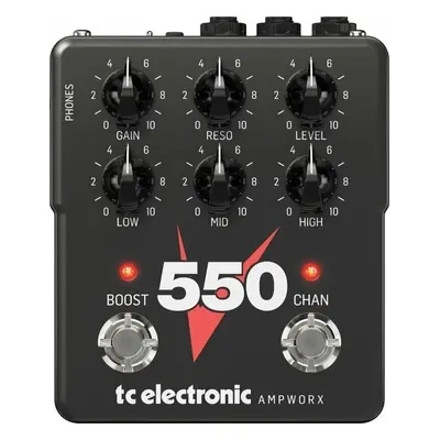 TC Electronic V550 Preamp Rackes gitárerősítők és előfokok