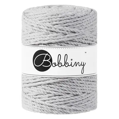 Bobbiny 3PLY Macrame Rope mm m Light Grey Zsinór