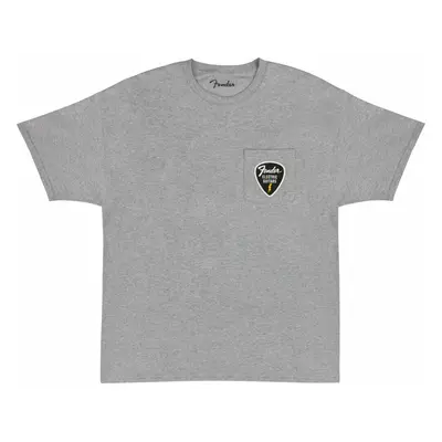 Fender Ing Pick Patch Pocket Tee Athletic Gray