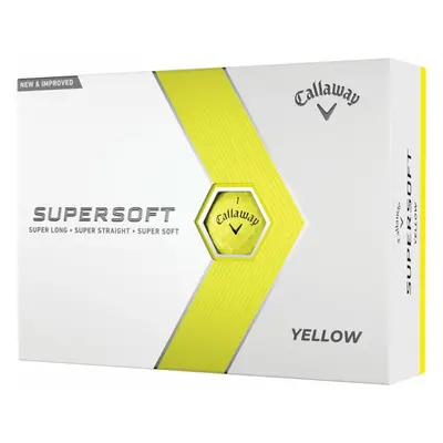 Callaway Supersoft Yellow Golflabda