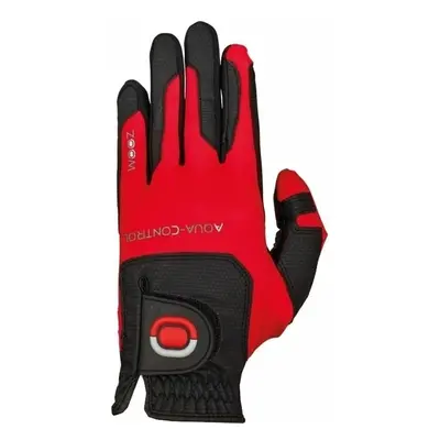 Zoom Gloves Aqua Control Golf Black/Red Bal kéz Férfi kesztyű