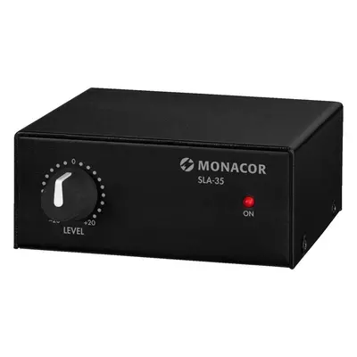 Monacor Pre-Amplifier/Attenuator SLA-35 Mikrofon előerősítő